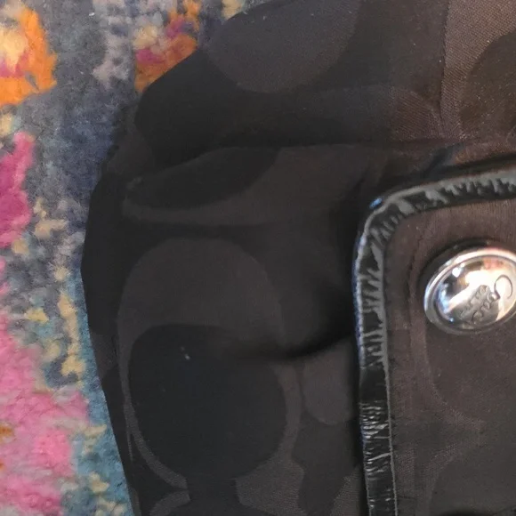 Coach 14570 Poppy Signature Jacquard - Picture 3 of 11